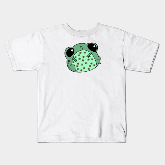 ASJD: Melty Mint Chocolate Chip Frog Kids T-Shirt by ASJD